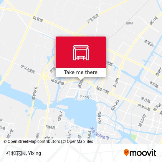 祥和花园 map