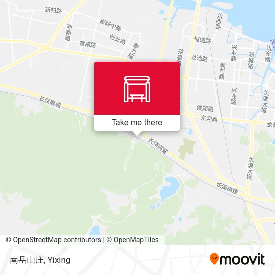 南岳山庄 map