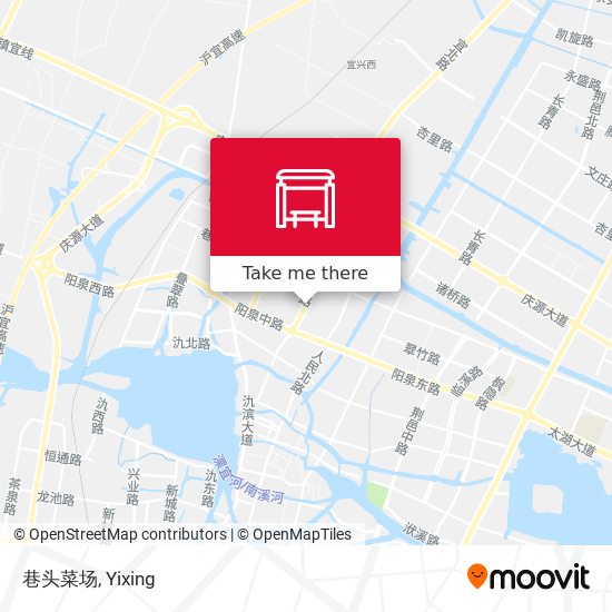 巷头菜场 map