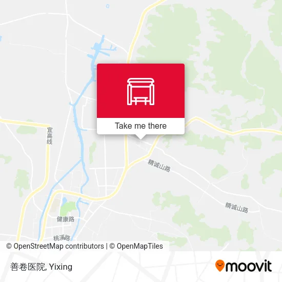 善卷医院 map