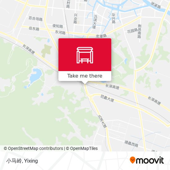 小马岭 map