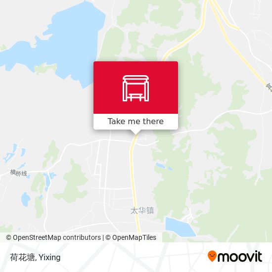 荷花塘 map