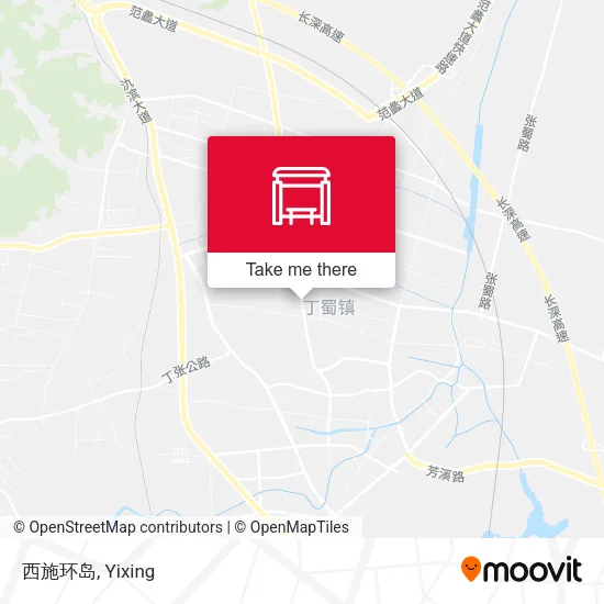 西施环岛 map