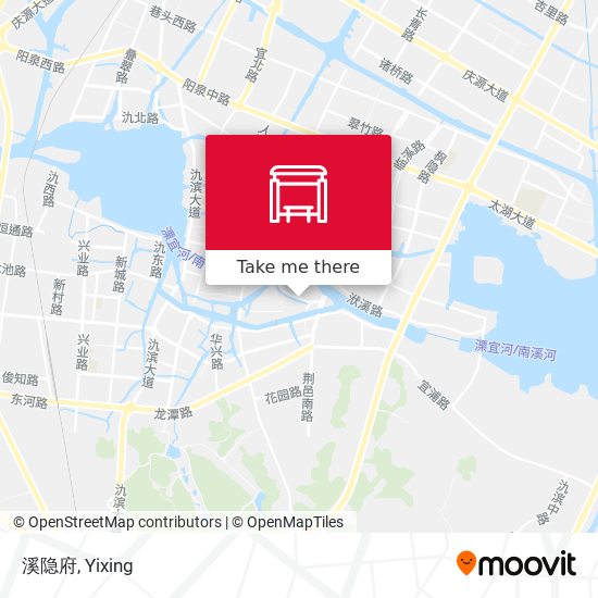 溪隐府 map