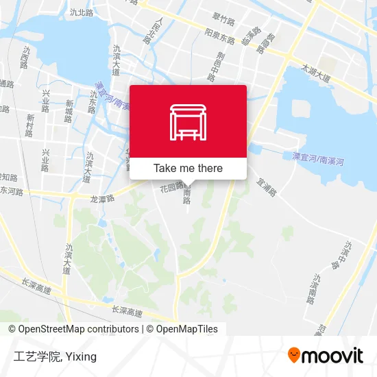 工艺学院 map