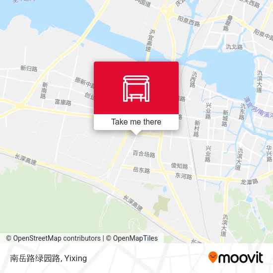 南岳路绿园路 map