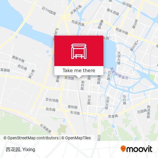 西花园 map