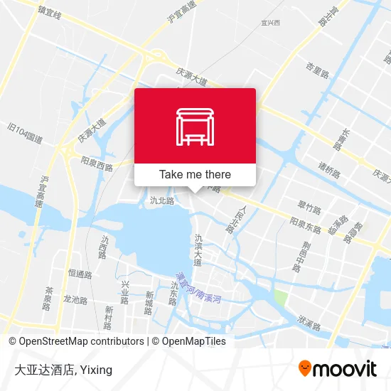 大亚达酒店 map
