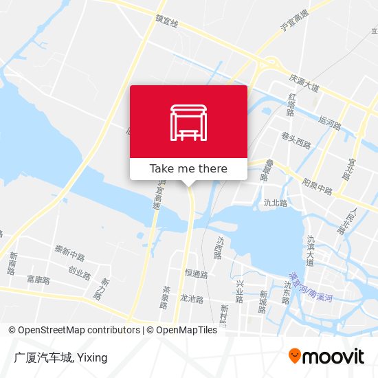 广厦汽车城 map