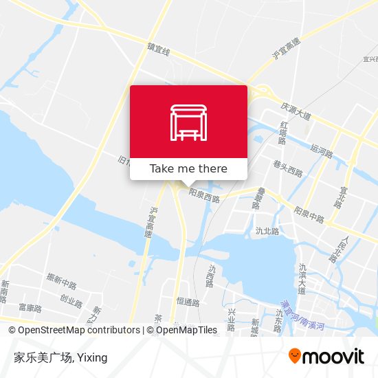 家乐美广场 map