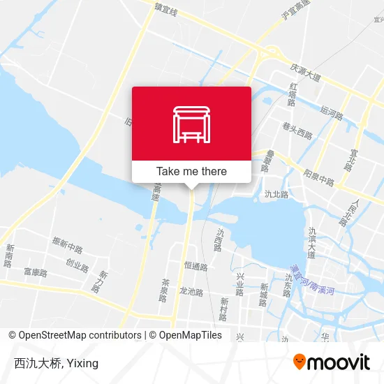 西氿大桥 map