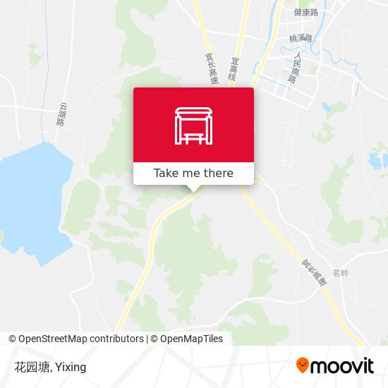 花园塘 map