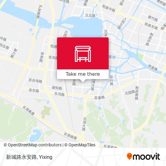 新城路永安路 map