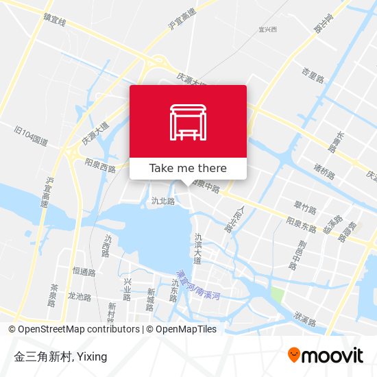 金三角新村 map