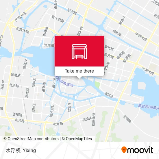 水浮桥 map