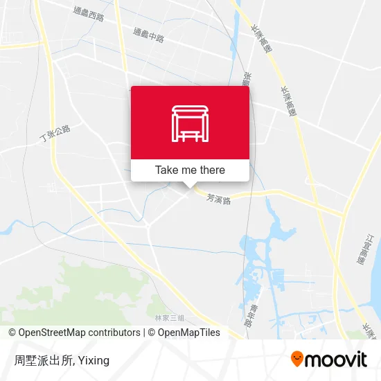 周墅派出所 map