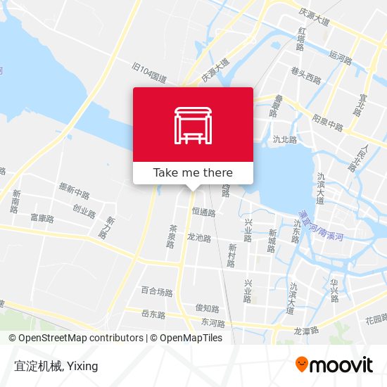 宜淀机械 map