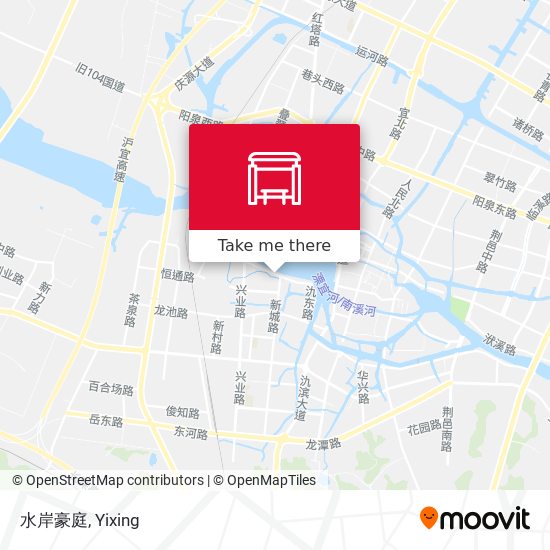 水岸豪庭 map