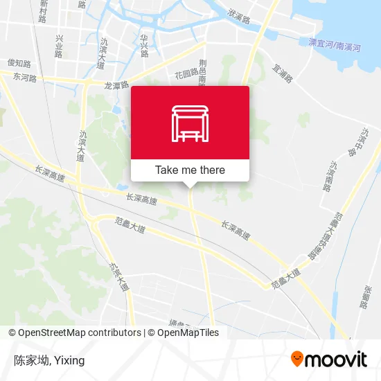 陈家坳 map