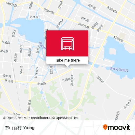 东山新村 map