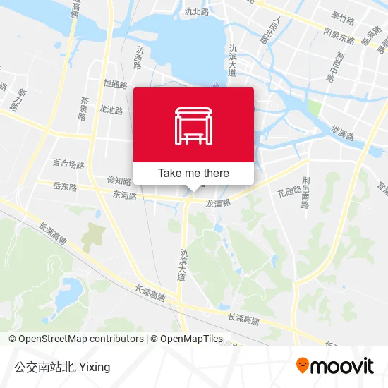 公交南站北 map