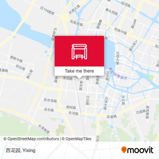 西花园 map