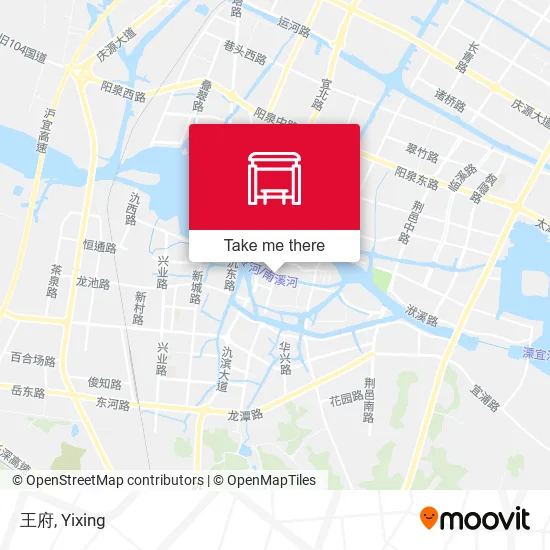 王府 map