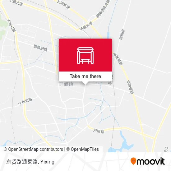 东贤路通蜀路 map