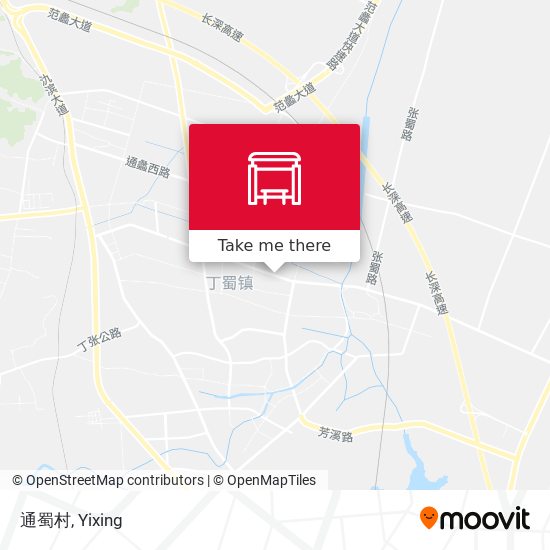 通蜀村 map