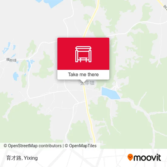 育才路 map