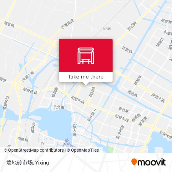 墙地砖市场 map