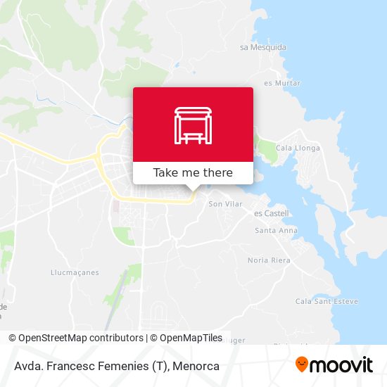 Avda. Francesc Femenies (T) map