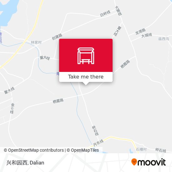 兴和园西 map