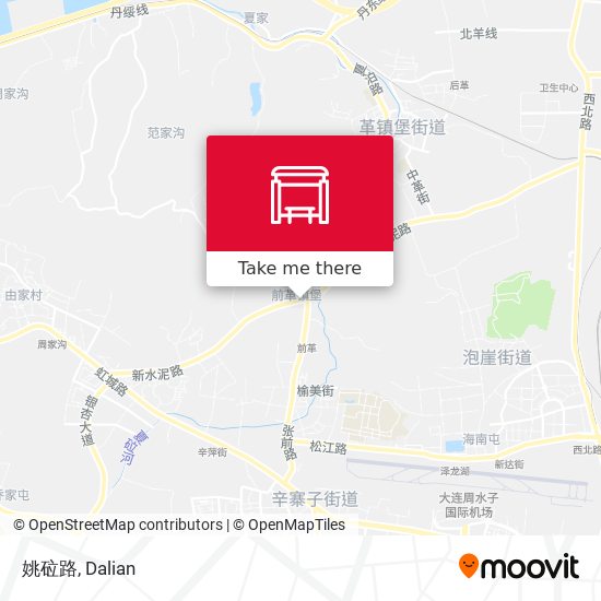 姚砬路 map
