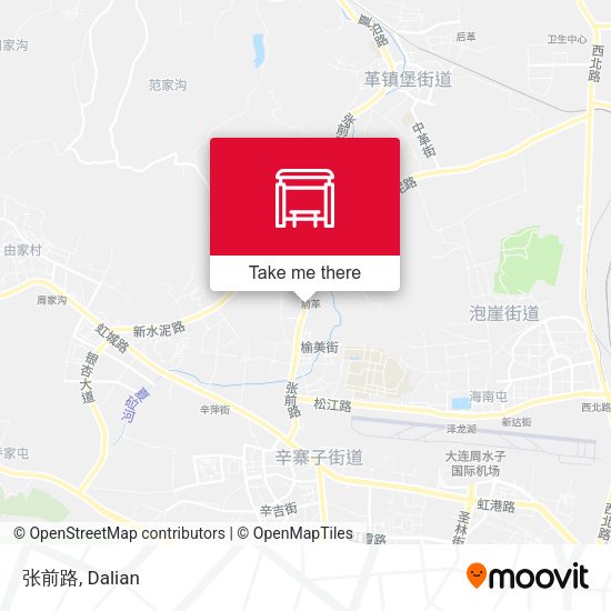 张前路 map