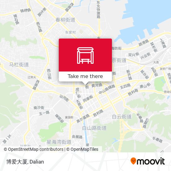 博爱大厦 map