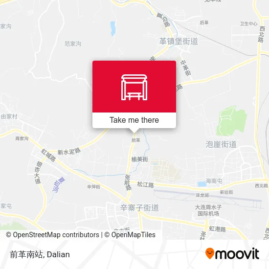 前革南站 map