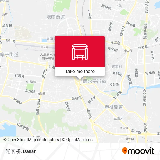 迎客桥 map