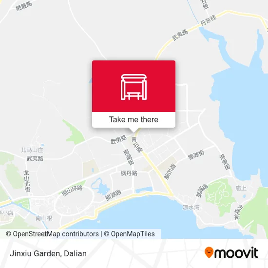 Jinxiu Garden map
