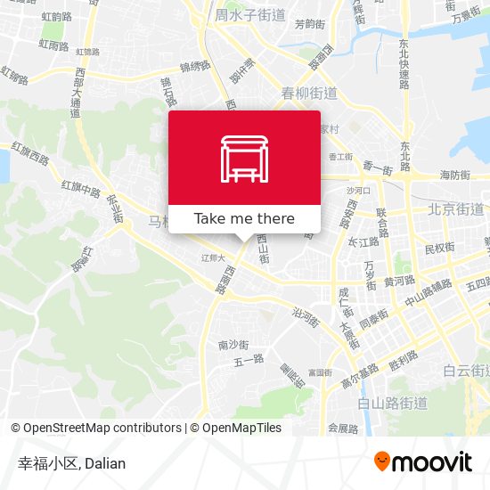 幸福小区 map