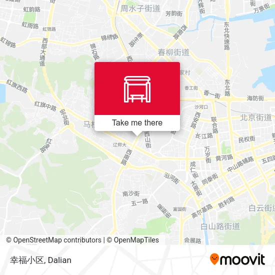 幸福小区 map