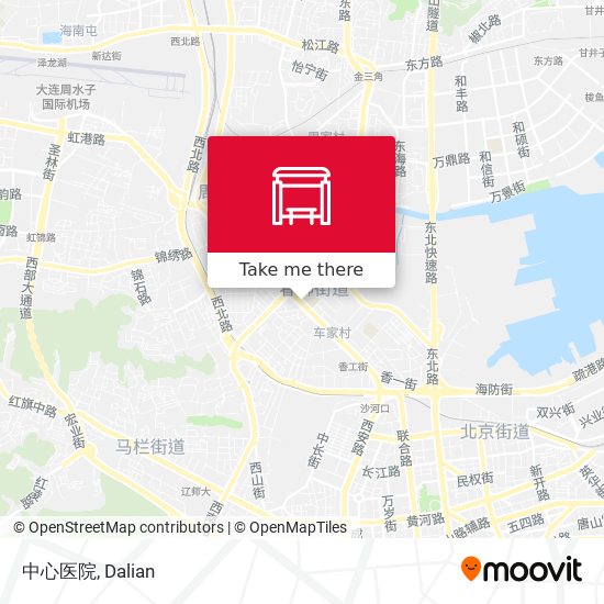 中心医院 map