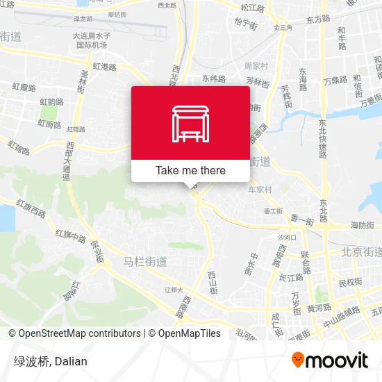 绿波桥 map