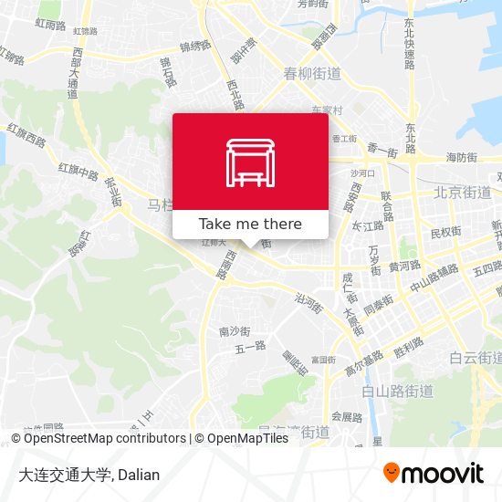 大连交通大学 map