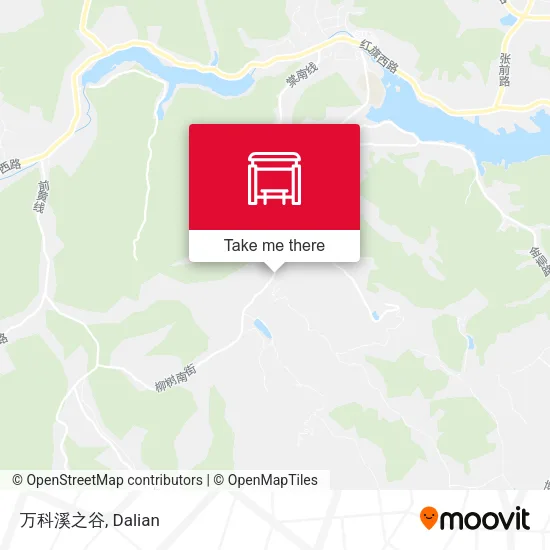 万科溪之谷 map