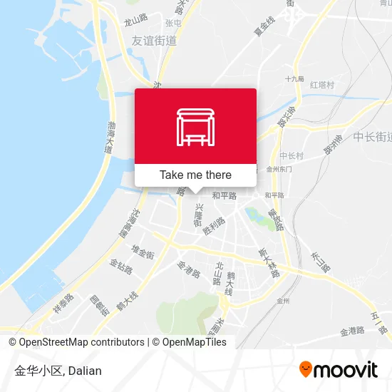 金华小区 map