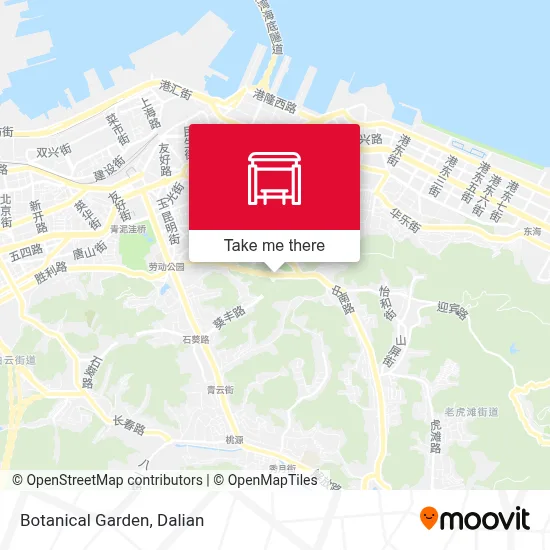 Botanical Garden map