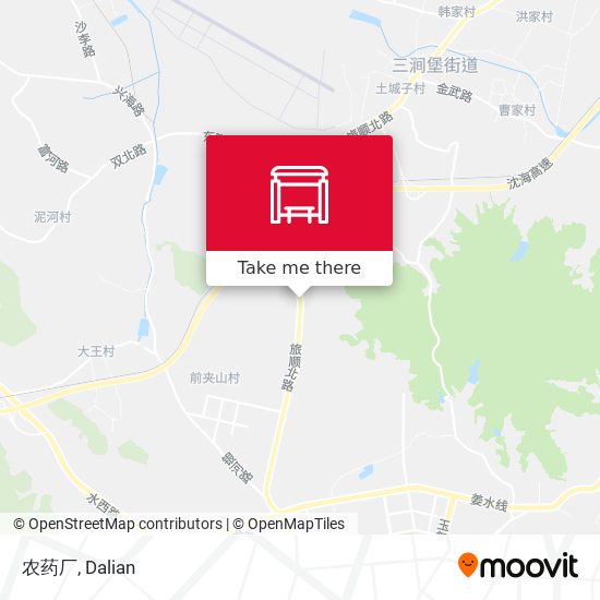 农药厂 map