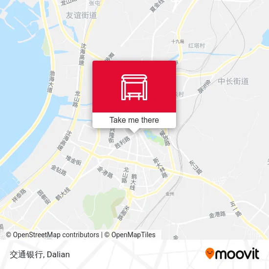 交通银行 map