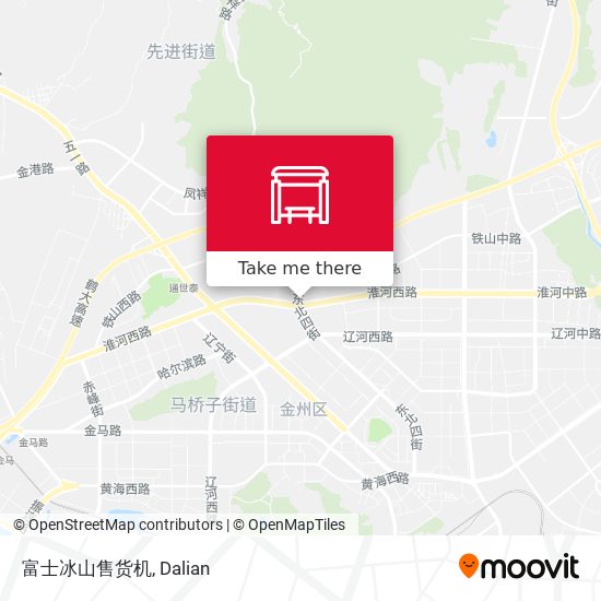 富士冰山售货机 map
